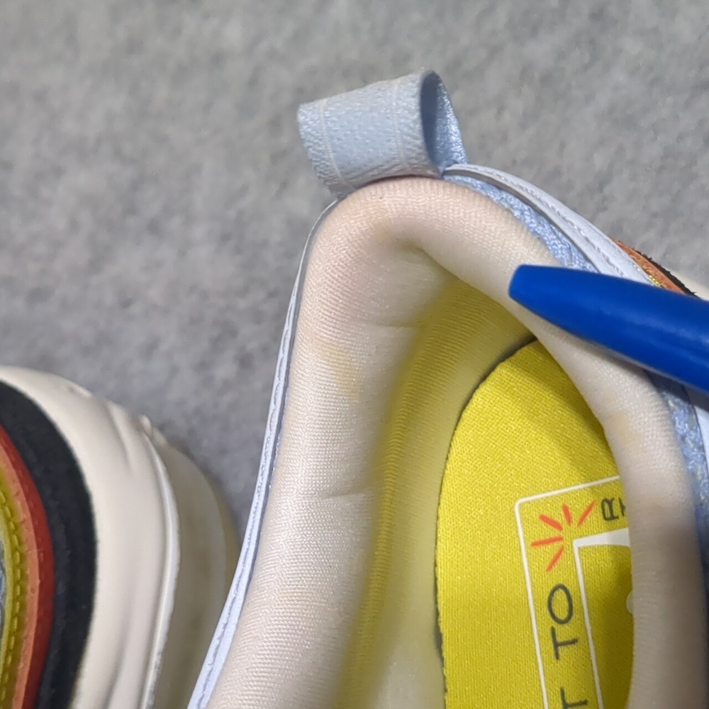 NIKE Air Max 97 “Set To Rise” Off Noir Orange DV2195-001 GS 5.5Y Shoes Women 7 - Picture 9 of 9